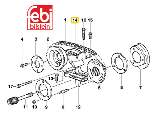 11311738700 Tensor De Cadena Bmw 3/5/7/x3/x5/z3/z4