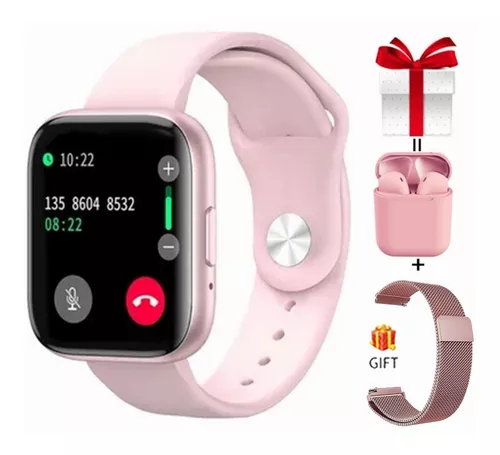 Reloj Inteligente Para Mujer T99 Pro Para iPhone Xiaomi Color De La Caja  Dorado