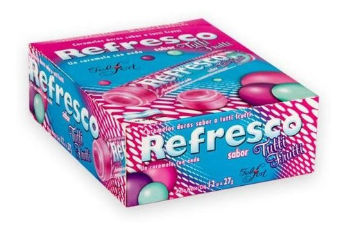 Pastillas Refresco Tutti Fruti X24 Uni - Kiosco Full7x24