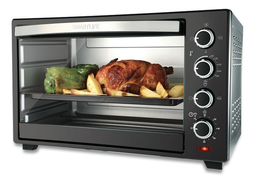 Horno Eléctrico Con Convección Smartlife 60 Lts 