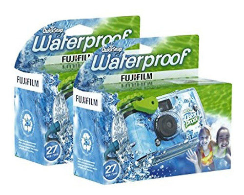 Fujifilm Quicksnap - Cámara Desechable Impermeable Para Pisc