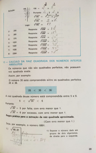 Matemática Ensino Moderno 6a Série = Miguel Asis Name = Ensino De Primeiro Grau Ano De 19731 (Usado)