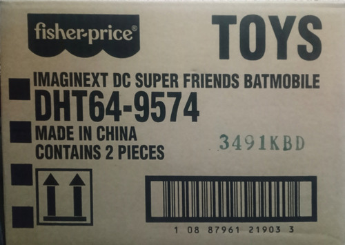 Batymobil Imaginext Dc Super Friends Batmobile