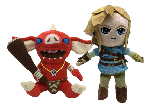 2pcs The Legend Of Zelda Link Bokoblin Muñeca Peluche Juguet