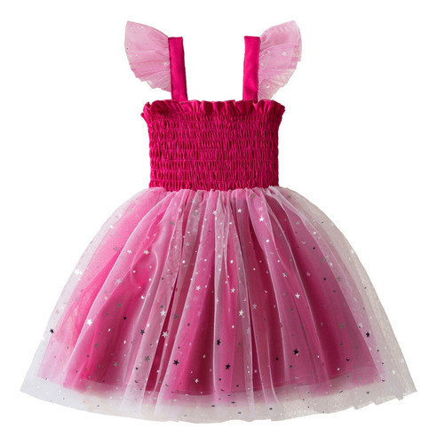 Vestido De Tutú Con Forma De Princesita Fiesta De Para Niñas