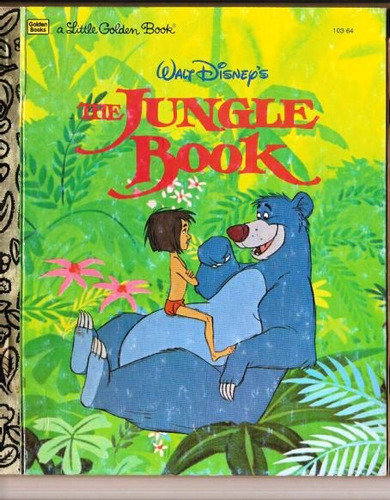 The Jungle Book - Walt Disney's - A Golden Book - 1995