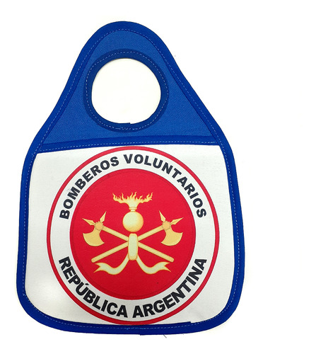 Bolso Palanquero Sublimado Azul Bomberos Voluntarios A