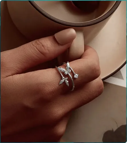 Anillos ajustables mujer sale