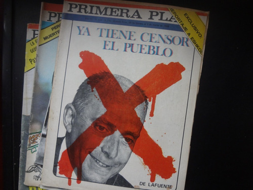 Primera Plana 1969 Censor De La Fuente Horacio Saldaño