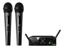 Comprar Micrófonos AKG WMS40 Mini Dual Vocal Set Dinámico Cardioide color negro