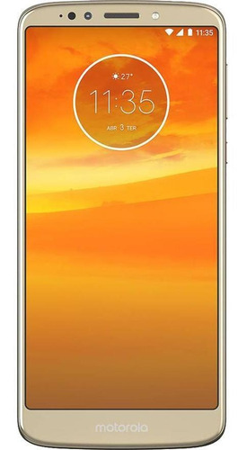 Motorola Moto E5 Plus 16gb Usado Ouro Excelente