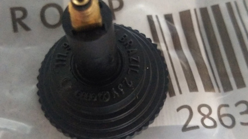 Imagem 2 de 5 de Botão Interruptor Chave Farol De Milhas Fusca Us Ouro Itamar