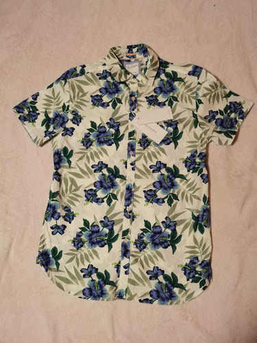 Camisa Hawaiana Denim & Flower Ricky Singh