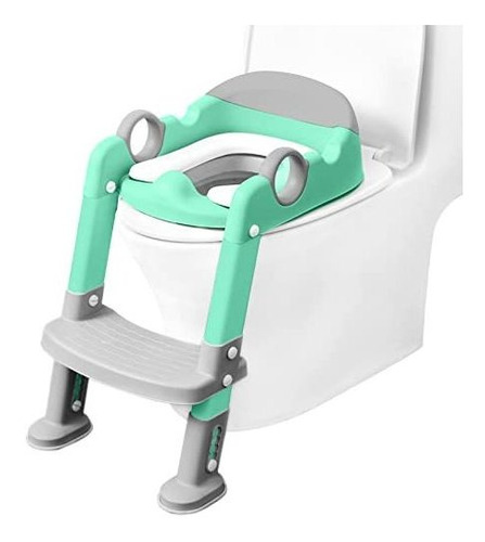 Potty Training Seat With Step Stool Ladder For Kids Hh1xv