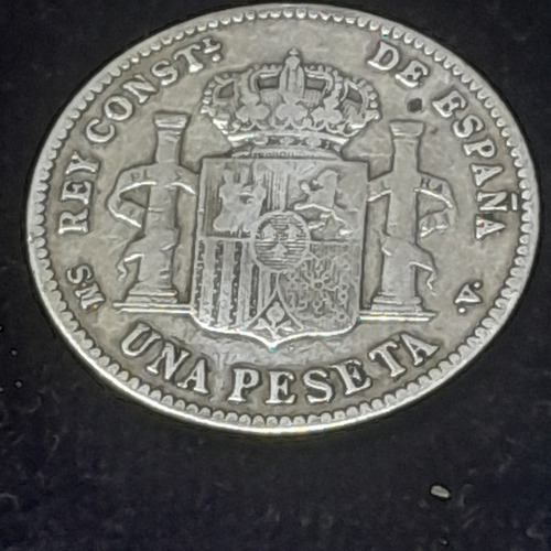 Moneda De Una Peseta De 1901 (Usado)