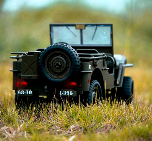 Auto A Control Remoto 1941 Jeep Willys 1/10 Rc 4x4 C8815