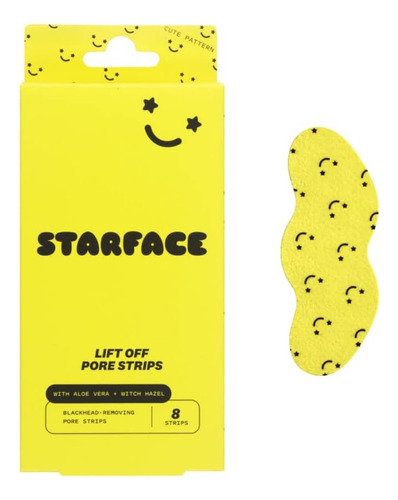 Starface Lift Off Pore Strips, Tira Removedor Puntos Nariz