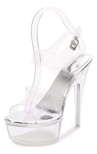 Zapatillas Sexy Transparentes Para Bailarines Y Bailarines D