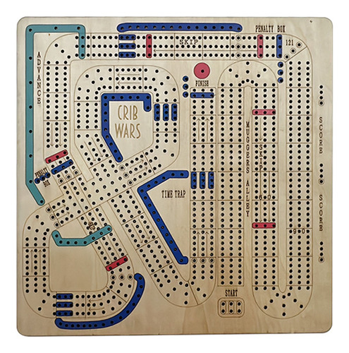 Cribbage Wars Board Game Cribbage War Cribbage War Game Crib