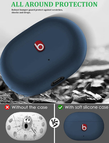 Funda Protectora Silicona Para Beats Studio Buds/buds+ Case