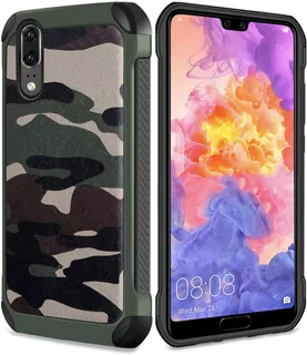 Funda Camuflaje Huawei Uso Rudo P20 P20 Lite P30 P30 Lite Pr