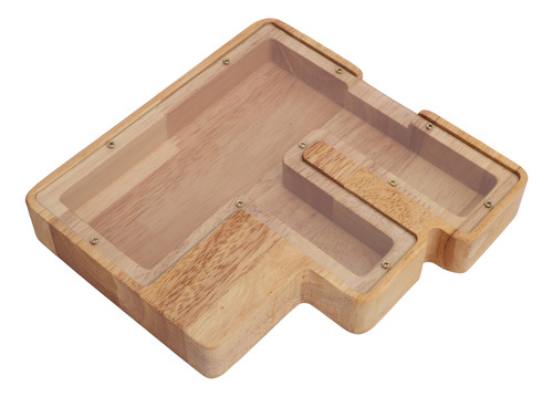 Hucha De Madera Para Ahorrar Dinero Con Cartas Para Niños, E