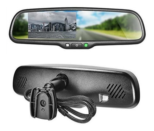 Master Tailgaters Oem Rear View Mirror With 4.3  Auto Adjust