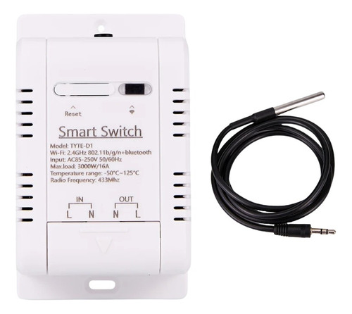 Interruptor Switch Termostato Wifi Y Rf De Temperatura