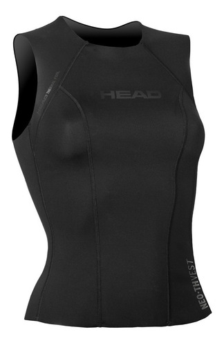 Chaleco Neoprene Triatlon Mujer Head Neo Thermal Vest 0.5 P°