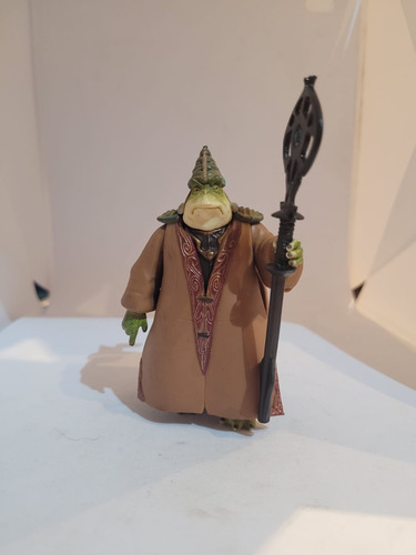 Figura Jefe Nass Con Baculo Star Wars Hasbro 1998 (Usado)