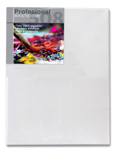 Bastidor Profesional Rodin T-508 20 X 25 Cm Pintar Lienzo