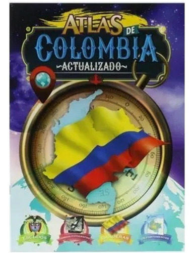 Folleto Atlas De Colombia Editorial Nika