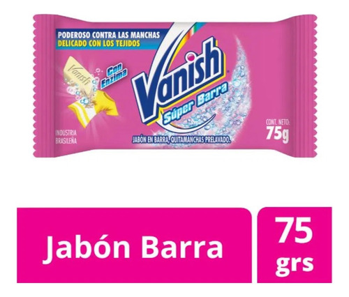 Jabón En Barra Quitamanchas Vanish (3 Unidades) - Super