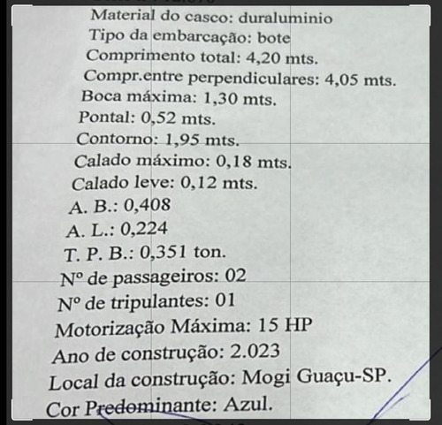 Barco Alumínio Lancha Bote Pesca Motor De Popa Carreta