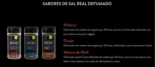 Sal Integral Defumado Cherry Real Salt Redmond 156g