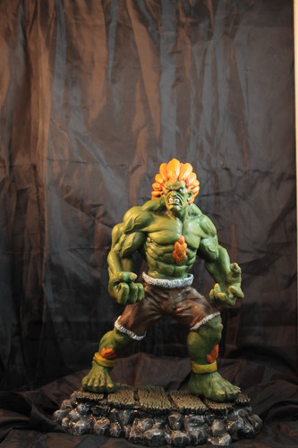 Escultura Blanka Streetfighter