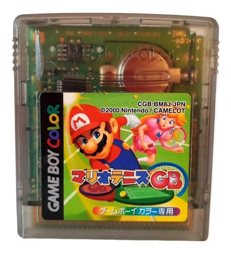 Jogo Mario Tennis Para Nintendo Game Boy Color Gbc Original