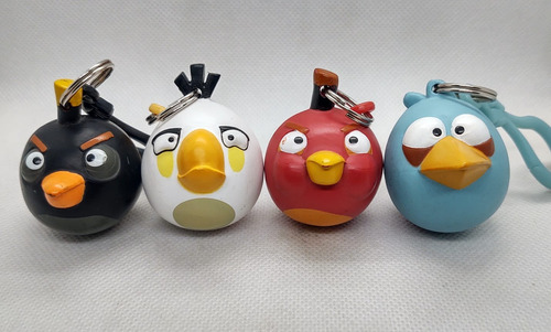 Primera Colección De Llaveros De Angry Birds Gamesa 