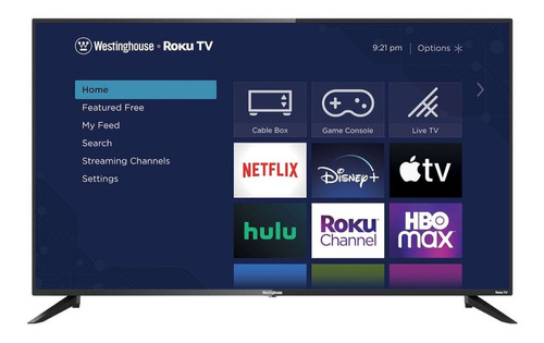 Smart TV Westinghouse UX Series WR50UT4212 DLED Roku OS 4K 50" 100V/240V