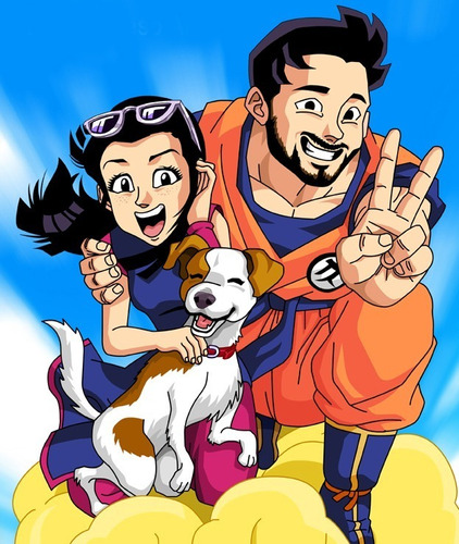 Caricaturas Dragon Ball Z Estilo Diseños Personalizados