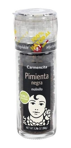 Pimienta Negra En Granos Carmencita 50g España Nuevo Oferta!