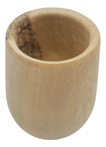 Mate De Madera Guayubira Misionera Para Pintar Boca Grande