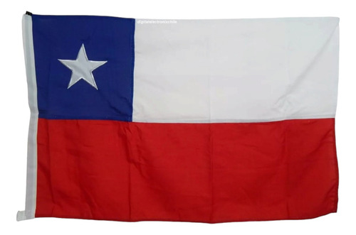 Banderas Chilenas 60 X 90 Trevira Reforzada