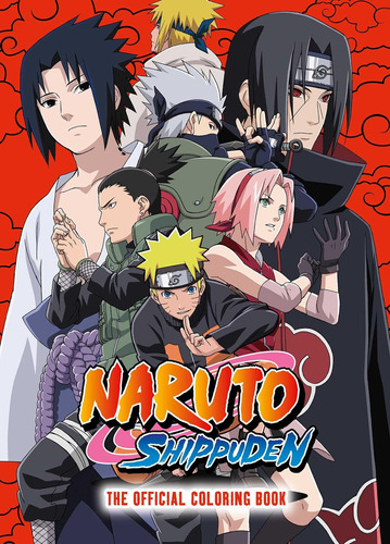 Libro: Naruto Shippuden: El Libro Oficial Para Colorear