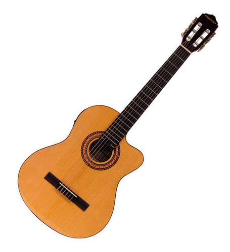 Frcg44ceq Nt Guitarra E/a Nylon