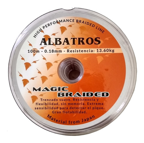 Multifilamento Gris Albatros 012 Res 7.9k Flota Sin Memoria