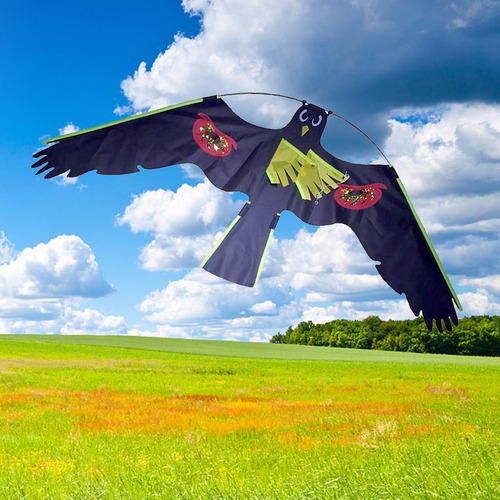 2xlifelike Large Flying Kite Ahuyentador De Pájaros Paloma