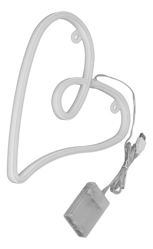 Fuente De Alimentación Dual Heart Neon Light Retro Ip45
