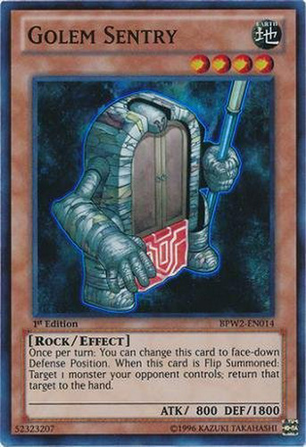 Yu-gi-oh! - Golem Sentry (bpw2-en014) - Battle Pack 2: Guerr