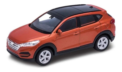 Hyundai Tucson Welly 1:34 43718 Canalejas Color Naranja Oscuro